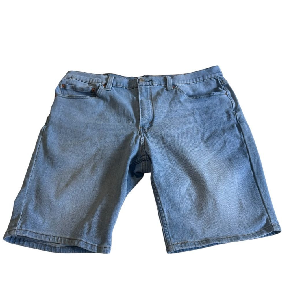 Levi’s 511 Slim Stretch Denim Bermuda Shorts Light Wash Men’s Sz 36Ber